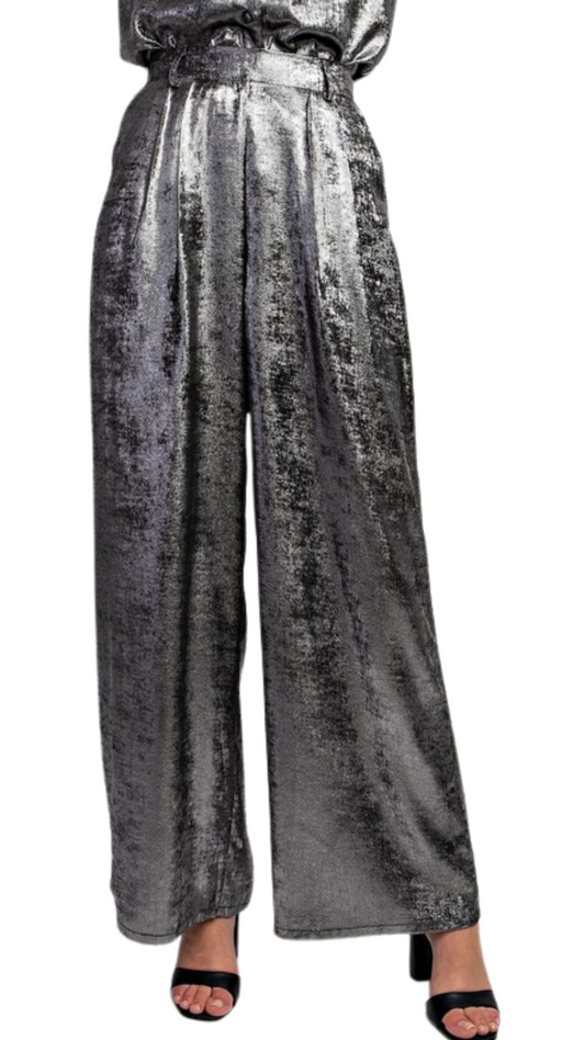 D008 pantalon de vestir  plata