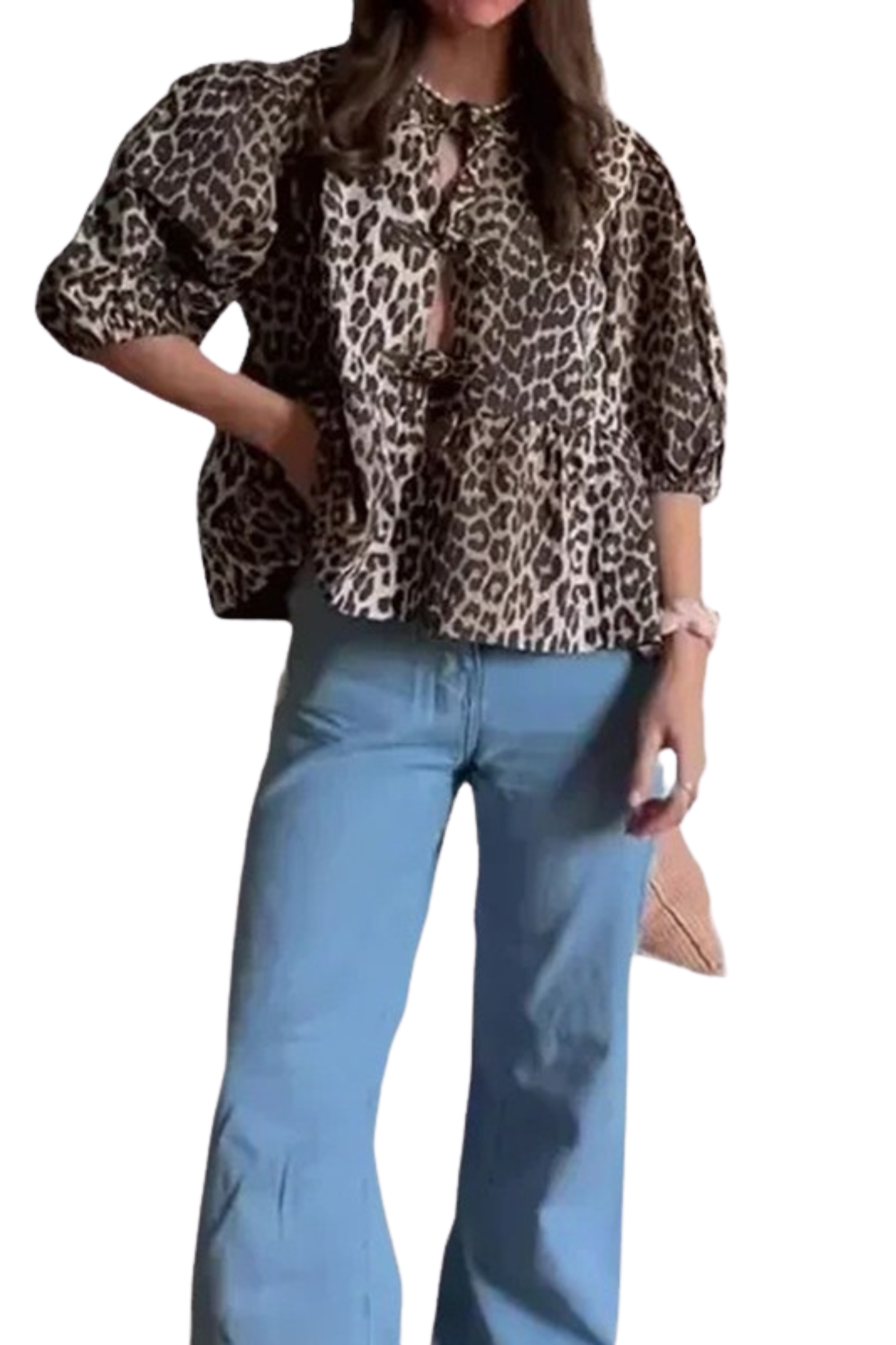 D155 Blusa animal print