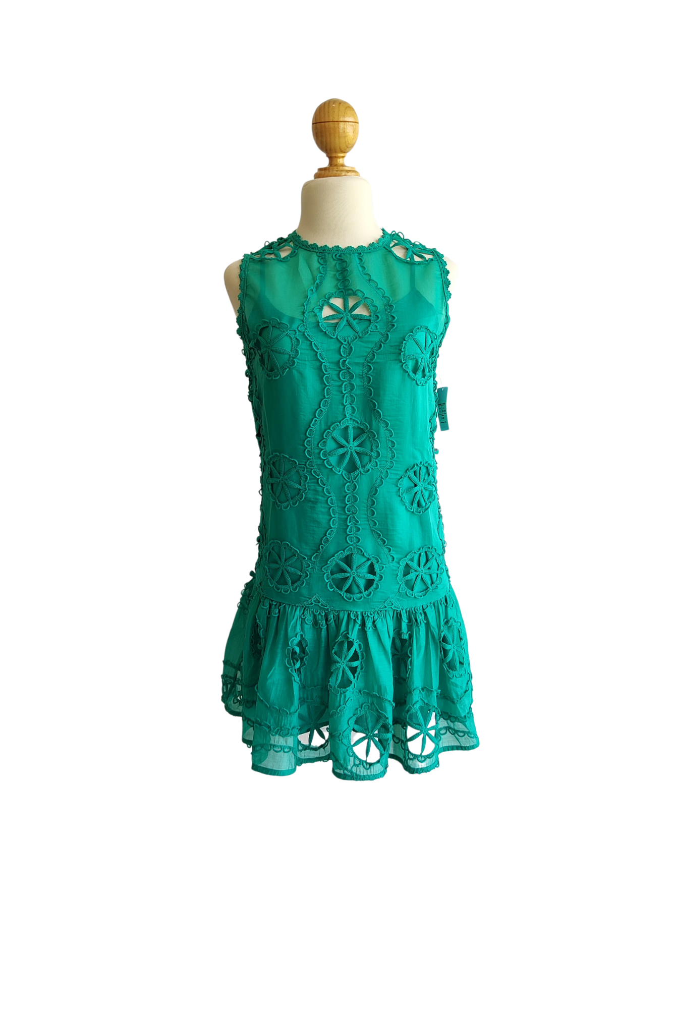 D189 Vestido verde